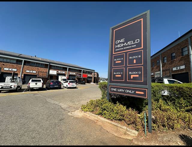 291M² OFFICE TO LET IN HIGHVELD BUSINESS PARK